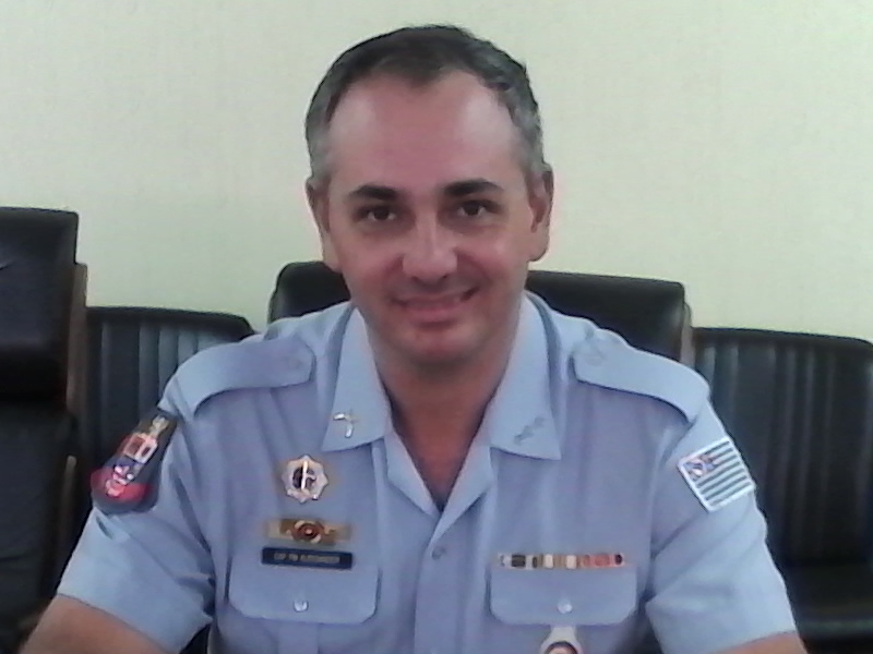 Cap. PM Aleksander Toaldo Lacerda — Presidente da APAS Botucatu